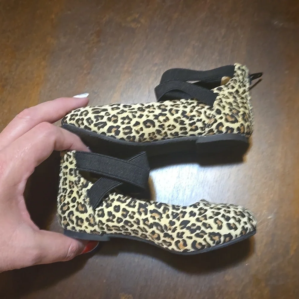 Toddler Girls Cheetah Ballet Shoe Size‎ 7